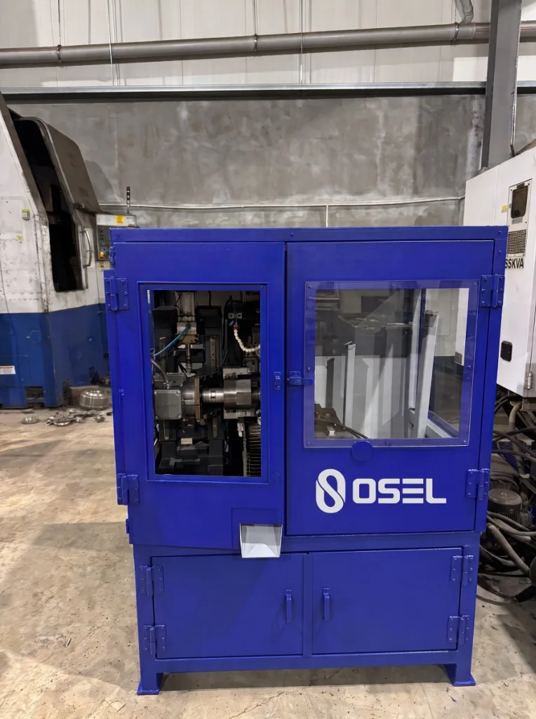 Tam Otomatik İskele Güvenlik Pimi Freze ve Delik Delme Makinesi